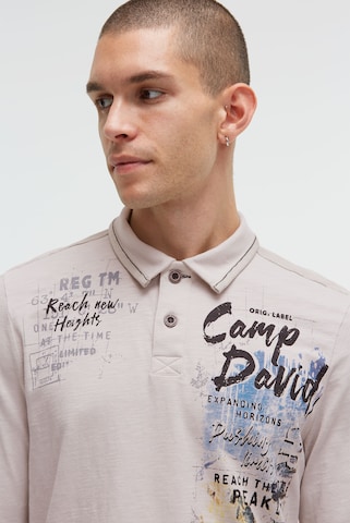 CAMP DAVID Shirt in Beige