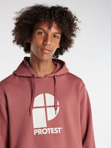 PROTEST Pullover 'CLASSIC LOGO HOODY' in Rot