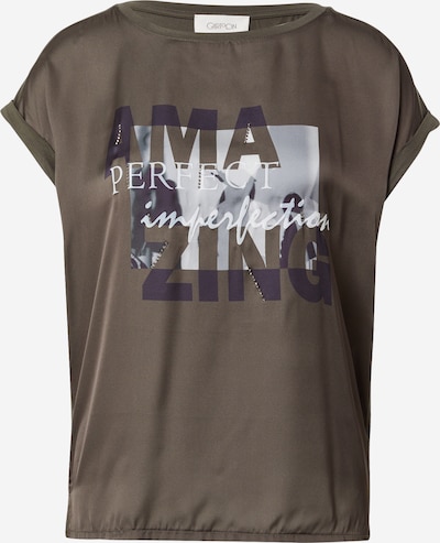 Cartoon Shirt in Dark blue / Light grey / Olive / White, Item view