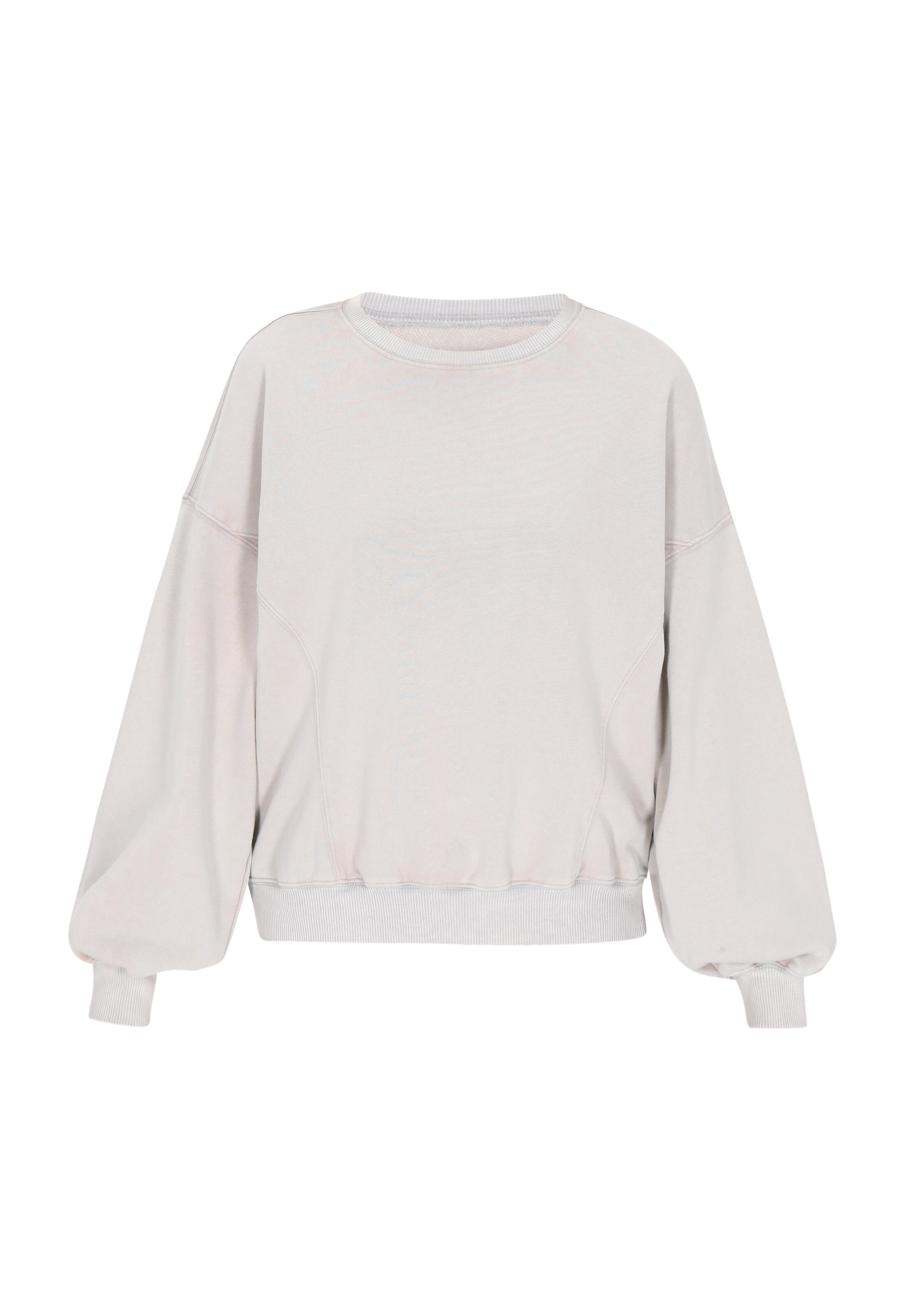 Sweat-shirt ebeeza en gris : devant