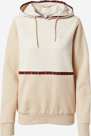 Iriedaily Sweatshirt 'Hopi' in Beige: predná strana