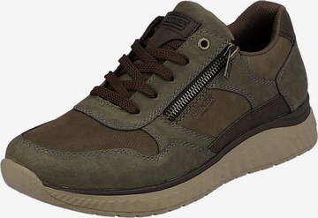 Rieker Lace-Up Shoes in Brown: front