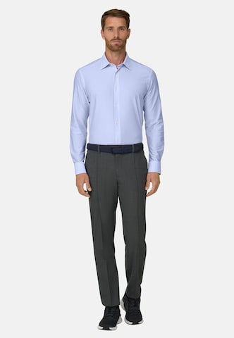 Coupe regular Chemise Boggi Milano en bleu