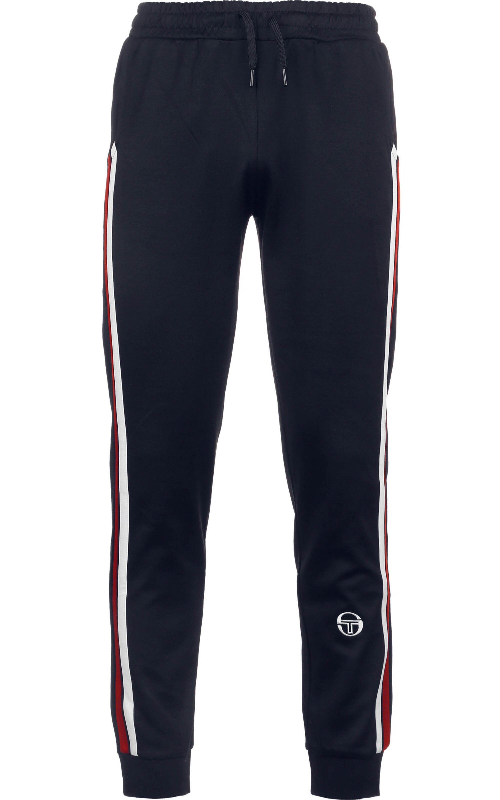 Effilé Pantalon de sport 'Grado' Sergio Tacchini en bleu : devant