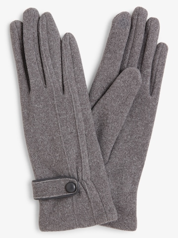 eem Full Finger Gloves in Grey: front