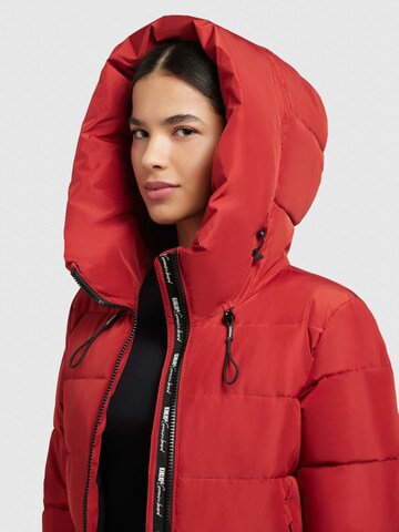 khujo - Sobretudo de inverno ' JILIAS4 ' em vermelho
