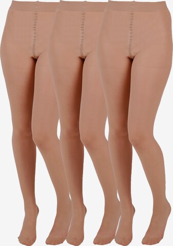 Pamela Mann Tights 'Sheer 30DEN' in Beige: front