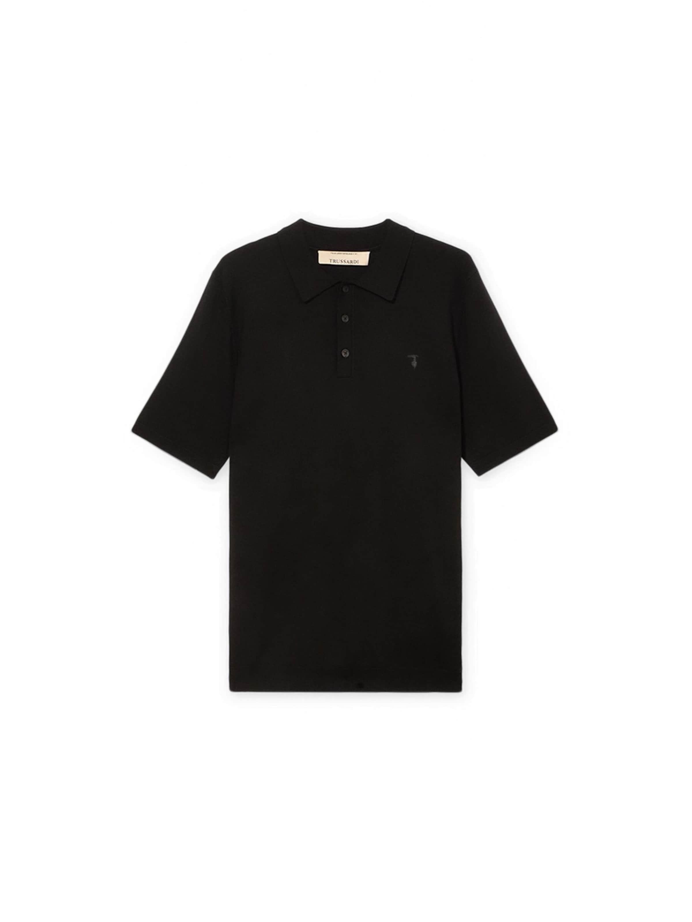 Maglietta di Trussardi in nero: frontale