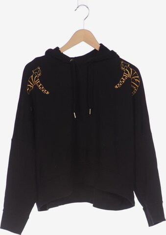 Monki Sweatshirt & Zip-Up Hoodie in S in Black: front