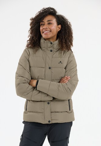 Whistler Steppjacke 'Amaret' in Braun: Vorderseite