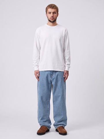 Carhartt WIP Baggy Jeans 'LANDON PANT Blue, Heavy stone wash' in Blauw