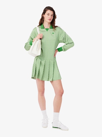 Robe LACOSTE en vert : devant