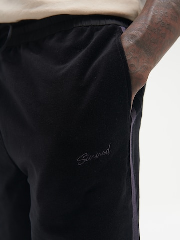 Sinned x ABOUT YOU Regular Pants 'LUCA' in Black