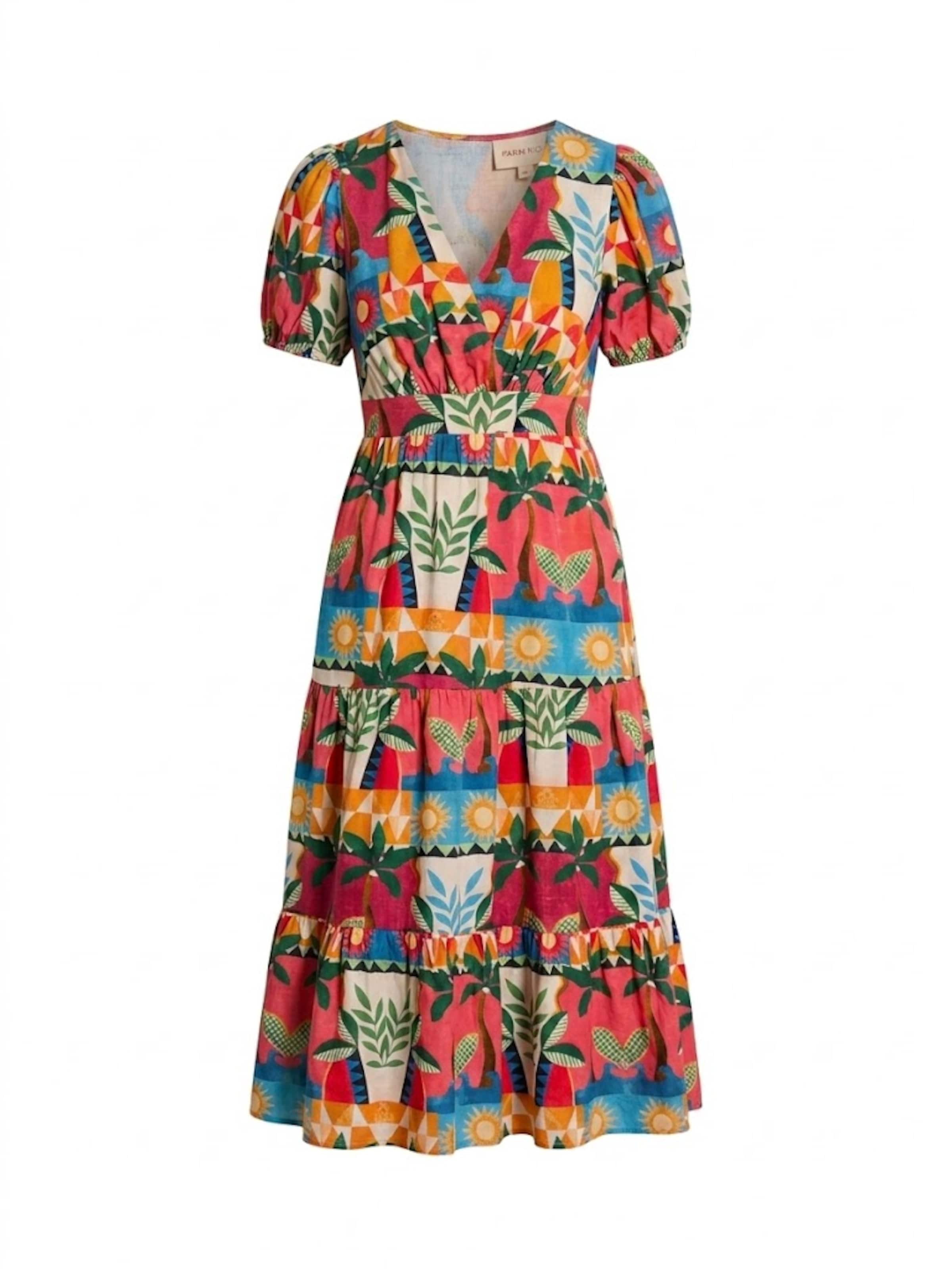 Apricot Dress ' ' in Mixed colours: front