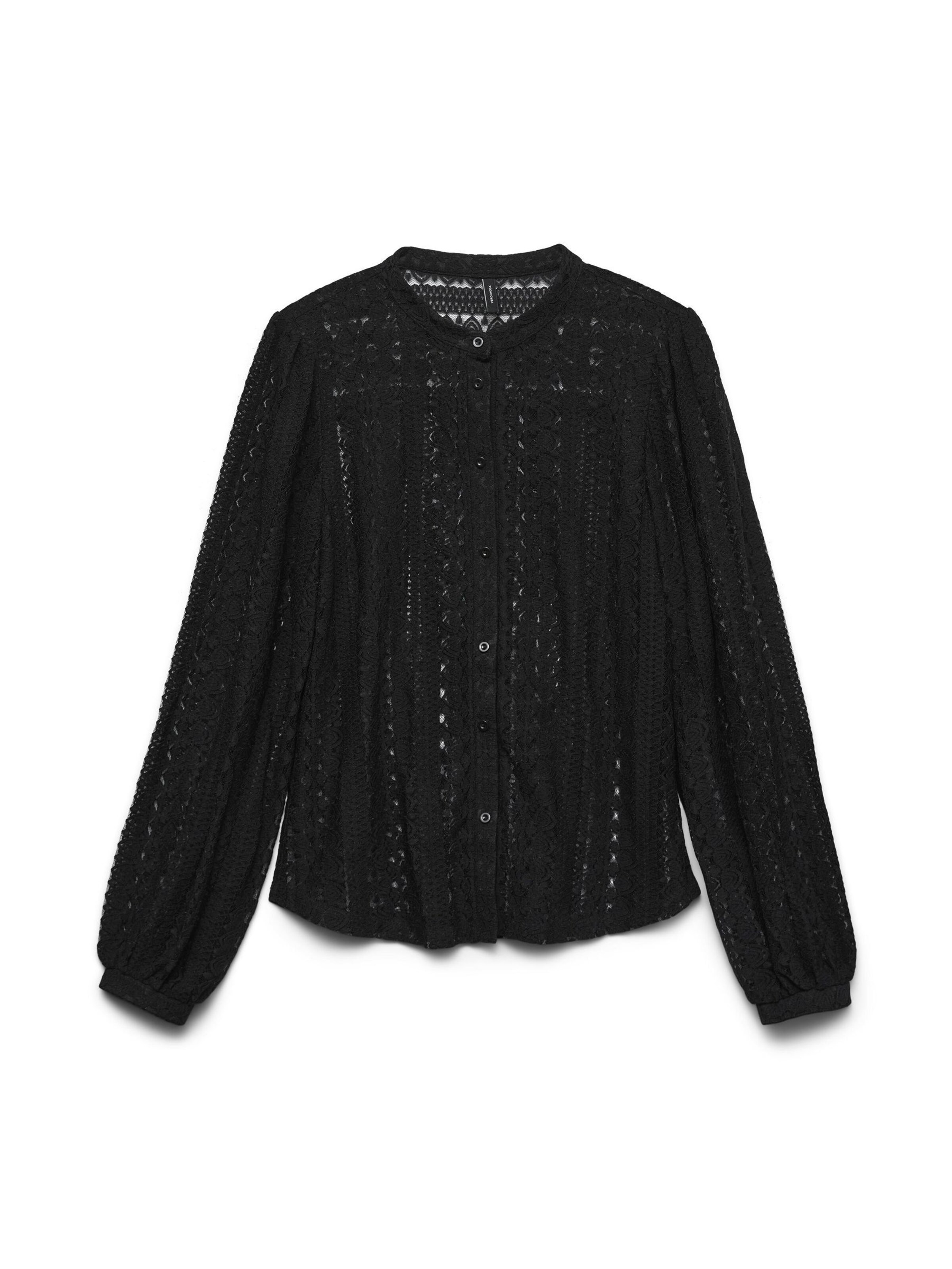 Chemisier 'VMVictoria' VERO MODA en noir : devant