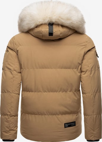 STONE HARBOUR Winter Jacket 'Halvaar' in Brown