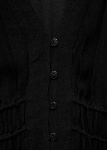 MANGO Abendkleid in Schwarz
