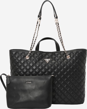 GUESS Ostoskassi värissä musta: etupuoli