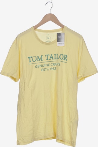 TOM TAILOR T-Shirt XXXL in Gelb: Vorderseite