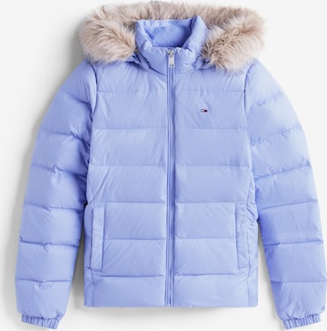 Tommy Jeans Зимняя куртка в Синий: спереди