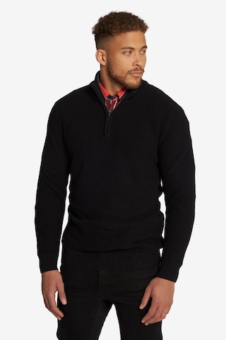 JP1880 Sweater in Black: front