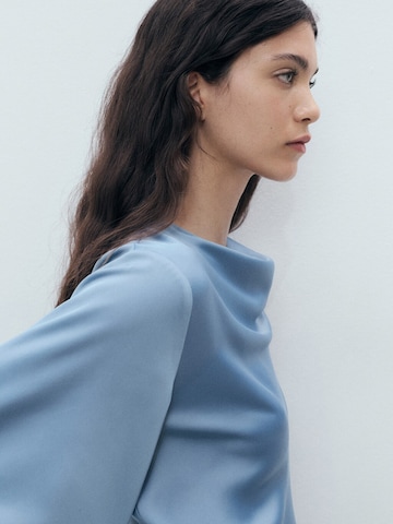 MANGO Dress 'MARIA-A' in Blue