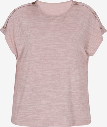 T-shirt OSHA en rose : devant
