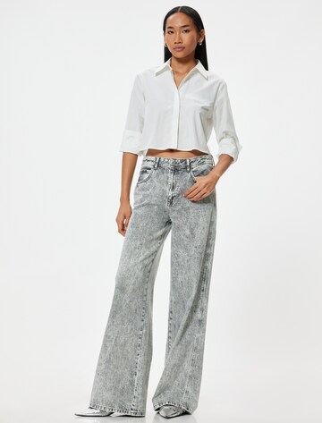 Koton Wide leg Jeans in Grey