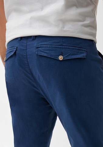 Effilé Pantalon à pince s.Oliver en bleu