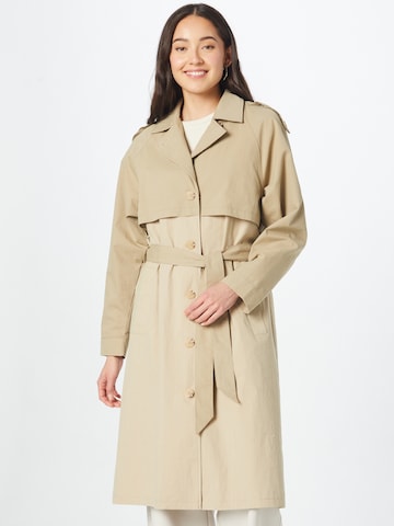 MSCH COPENHAGEN Between-Seasons Coat 'Palome' in Beige: front