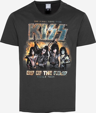 AMPLIFIED T-Shirt 'KISS END OF THE ROAD' en gris foncé / mélange de couleurs, Vue avec produit