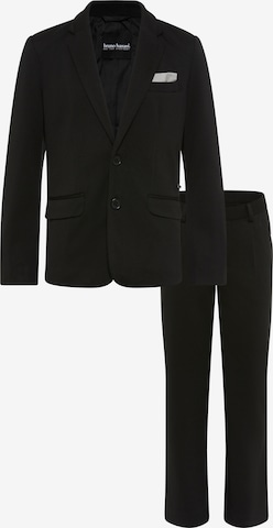Bruno Banani LM Regular Anzug in Schwarz: Vorderseite