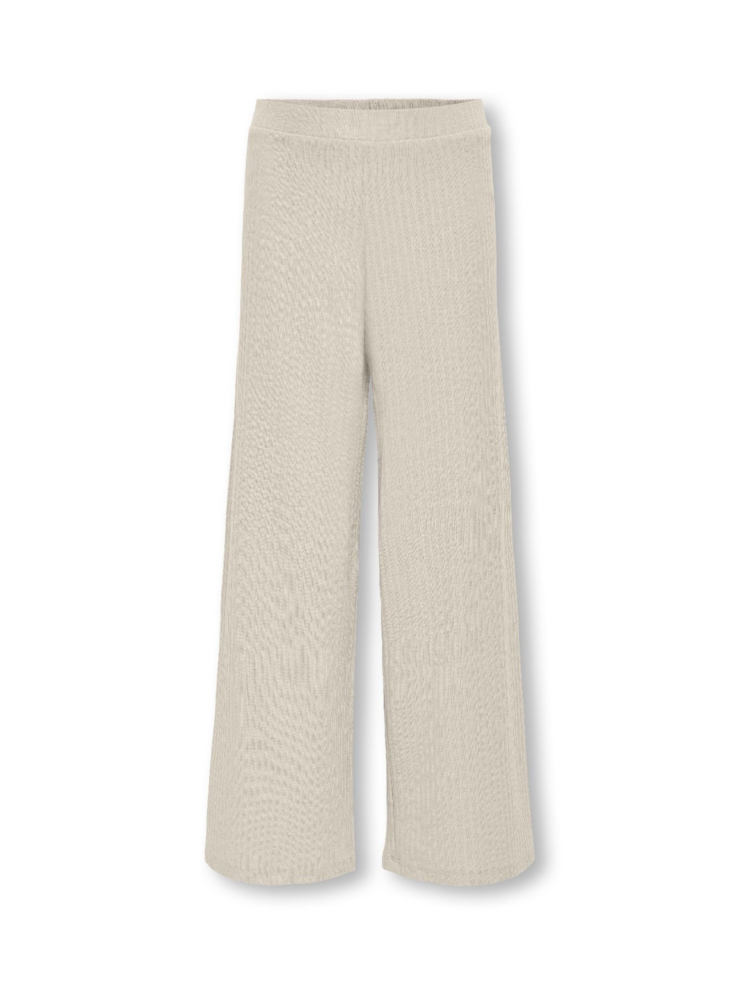 ONLY GIRLS Pants 'Wide Pant KOGNELLA PANT JRS' in White: front