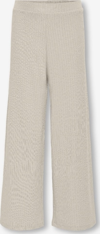 ONLY GIRLS Pants 'Wide Pant KOGNELLA PANT JRS' in White: front