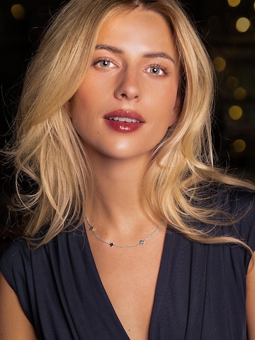 Chic by Lirette Necklace 'Necklace Rome Clover' in Silver