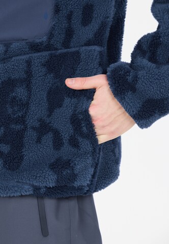 SLOPE Athletic fleece jacket 'Kendor' in Blue
