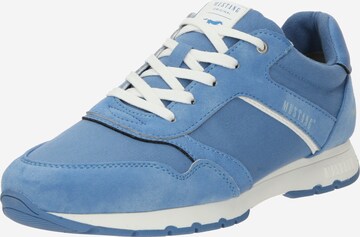 Sneaker bassa di MUSTANG in blu: frontale