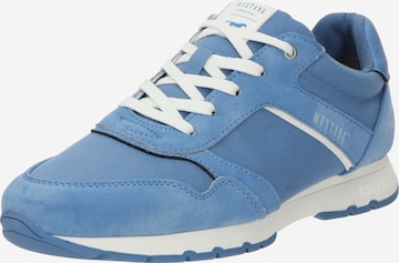 MUSTANG Sneakers laag in Blauw: voorkant