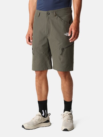 THE NORTH FACE Regular Outdoor Pants 'Exploration' in Green: front