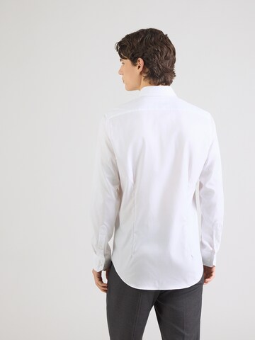 balts Michael Kors Slim fit Biroja krekls: no aizmugures