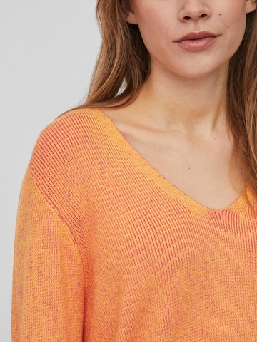 VILA - Pullover 'Iril' em laranja