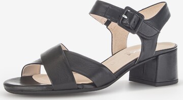 GABOR Sandals in Black: front