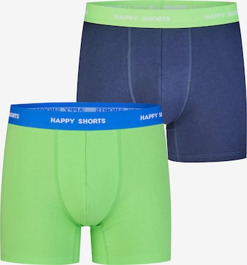 Boxers ' Jersey ' Happy Shorts en bleu : devant