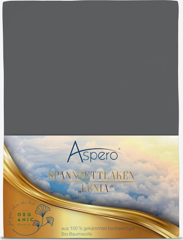 Draps 'Minas' Aspero en gris : devant