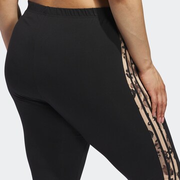 ADIDAS SPORTSWEAR Skinny Sporthose in Schwarz