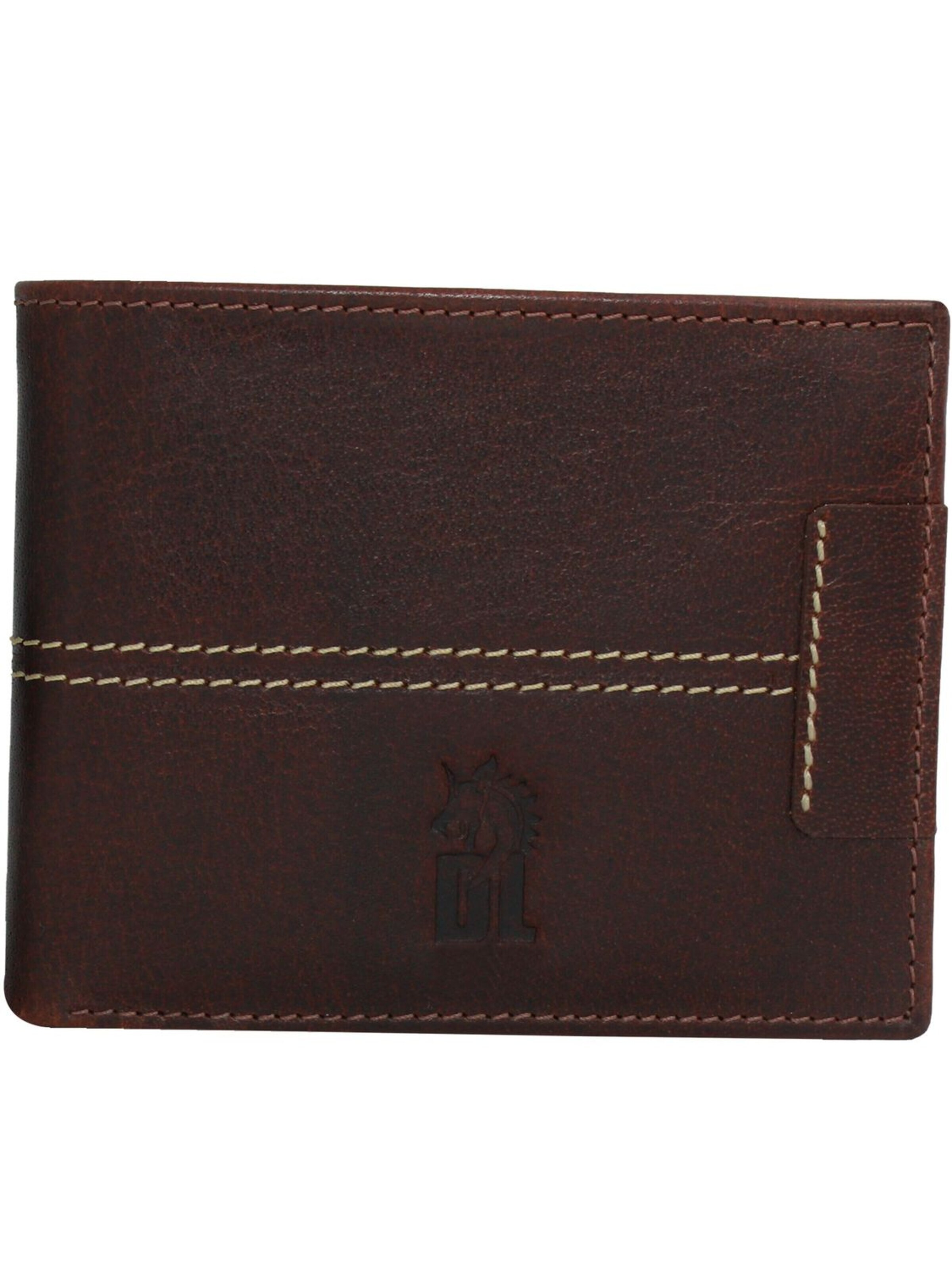 DrachenLeder - Cartera en marrón: frente
