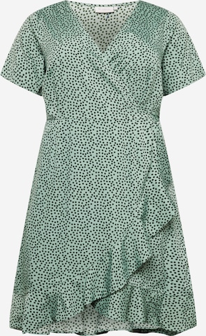 ONLY Carmakoma Dress 'LIVIA' in Green: front