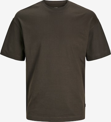 JACK & JONES T-Shirt 'JJEUrban Edge' in Braun: Vorderseite