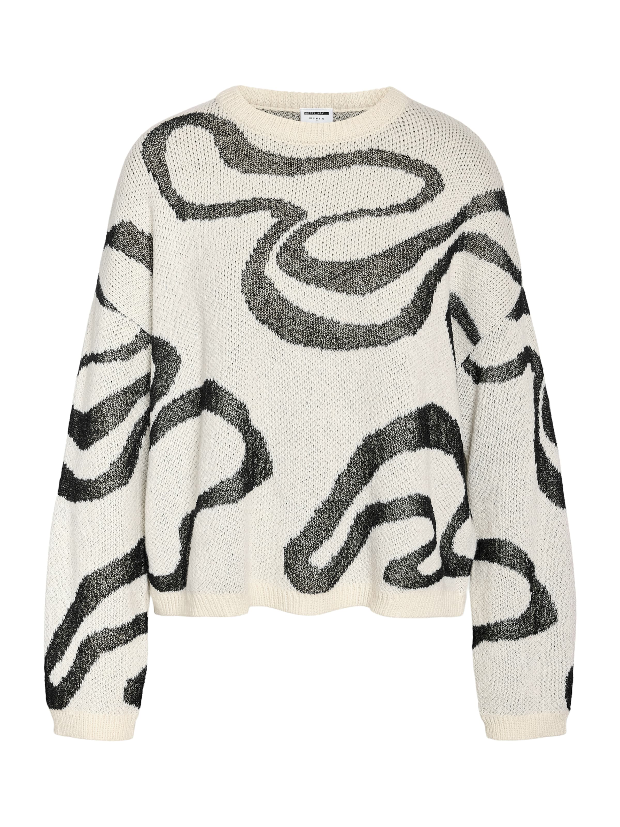 Noisy may Svetr 'NMKOURTNEY' – béžová: přední strana