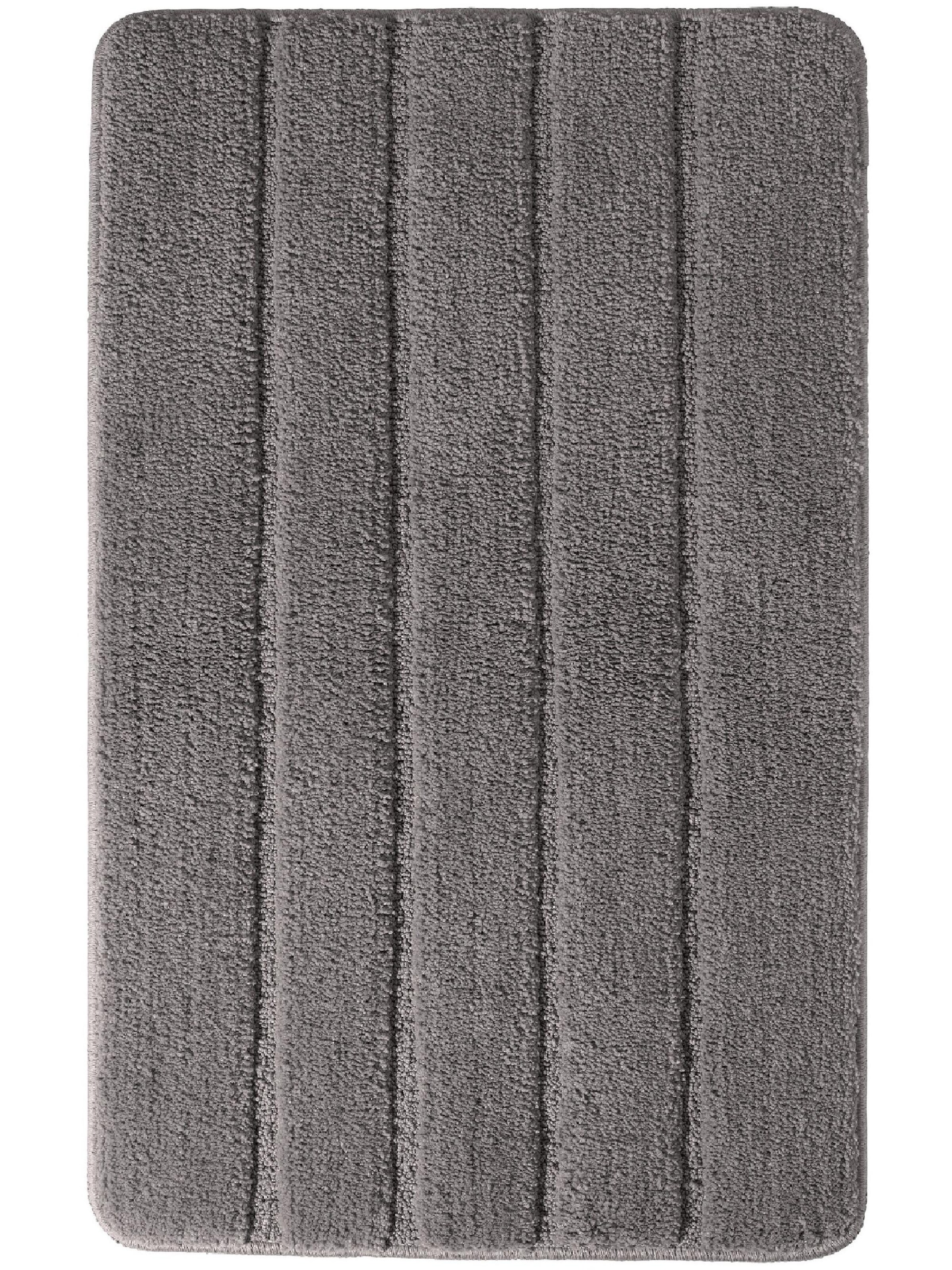 SCHIESSER Matte 'Badteppich Milano' in Grau: Vorderseite